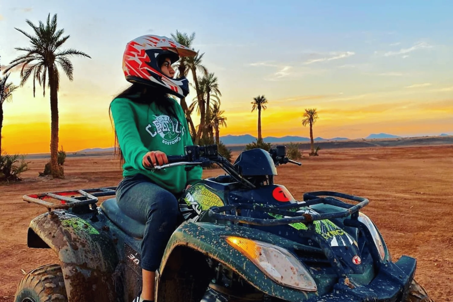 Quad-sykling og kamelritt i Marrakechs Palmeraie